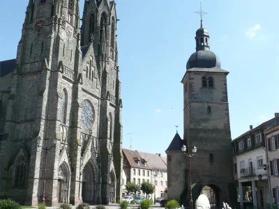 Cathedrale-Saint-Martin-et-porte-d039albe-8211-Sarralbe_3877024
