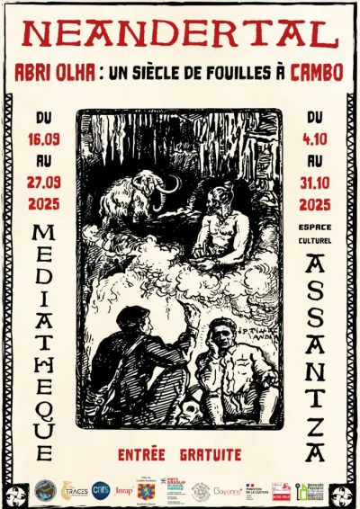 Conferences-quotNeandertal-a-l039abri-Olha-une-aventure-archeologique-a-Camboquot-et-quotSur-les-traces-des-derniers-chasseurs-cueilleursquot-8211-20-09-2025-8211-Cambo-les-Bains_2977155