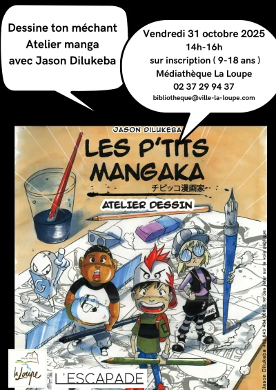 Dessine-ton-mechant-8211-Atelier-Manga-avec-Jason-Dilukeba-8211-31-10-2025-8211-La-Loupe_3133725