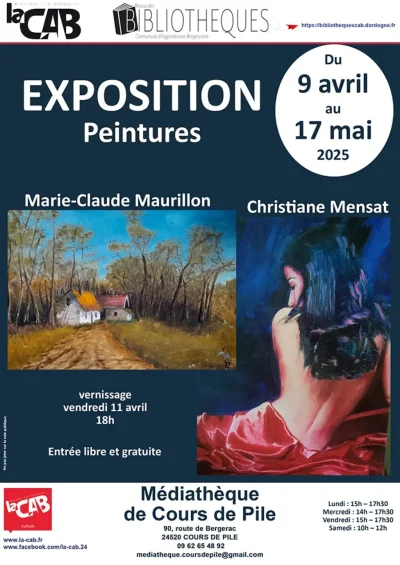 Expositions-peintures-Maire-Claude-Maurillon-et-Christiane-Mensat-8211-09-04-2025-8211-Cours-de-Pile_2357038