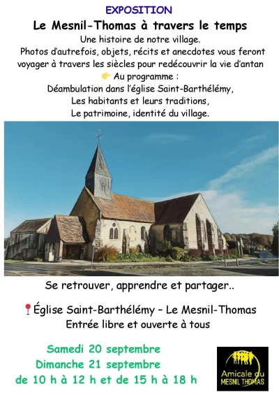 Journees-Europeennes-du-Patrimoine-8211-Le-Mesnil-Thomas-a-travers-le-temps-8211-20-09-2025-8211-Le-Mesnil-Thomas_3050247